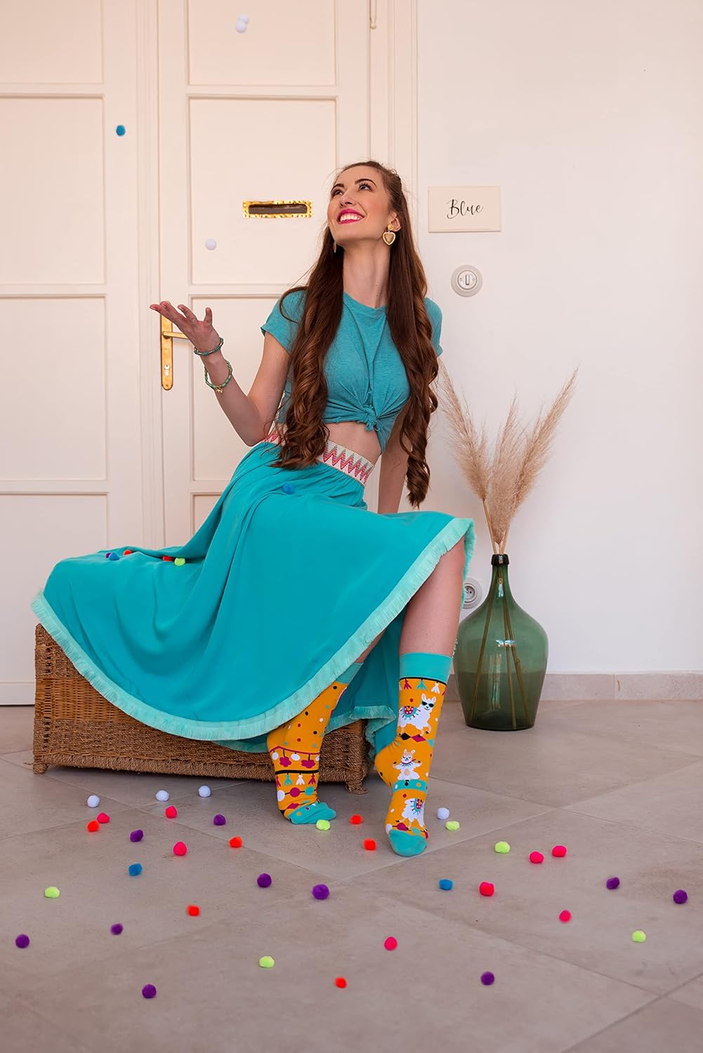 Thumbnail 6 de Dedoles Socken (unisex) – 1 Paar mit linken und rechten Socken in verschiedenen Designs aus Baumwollmischung