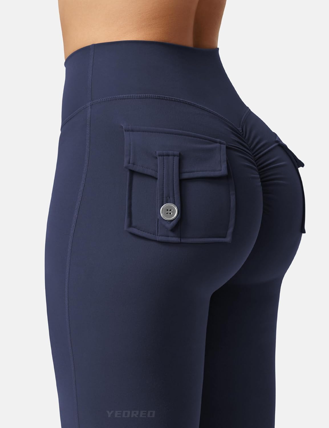 Thumbnail 4 de YEOREO CoreFlex Flare Leggings with Pockets for Women