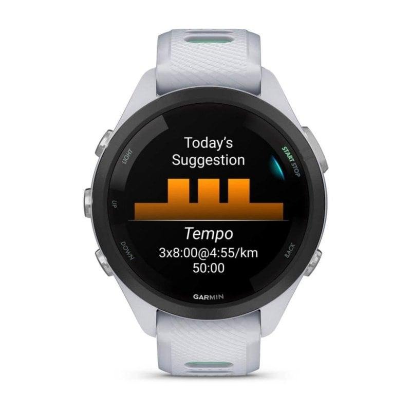 Detalle 2 de Garmin Forerunner 265S 42mm: reloj deportivo ligero con GPS multibanda y monitorización avanzada