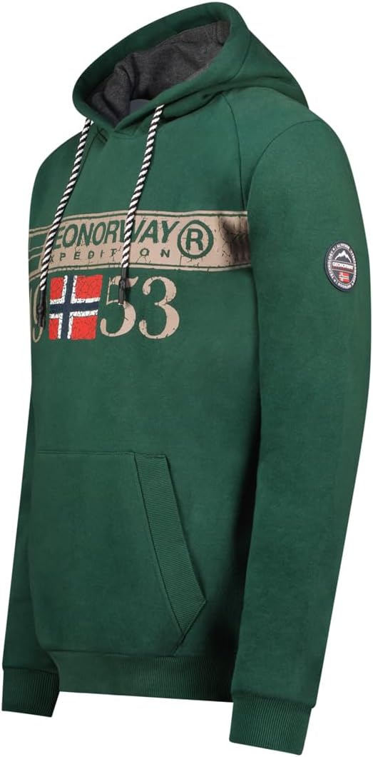 Thumbnail 2 de Geographical Norway FASTLIFE Sudadera Capucha Hombre