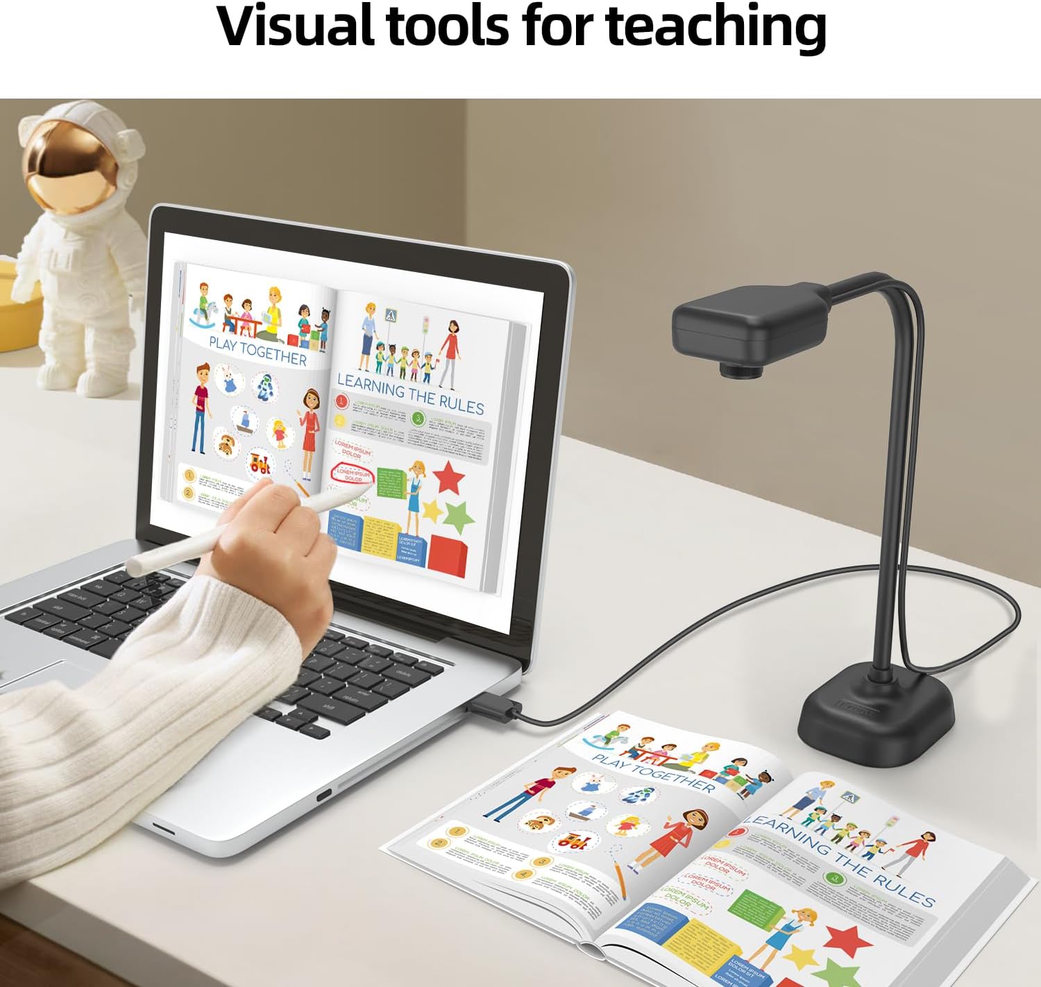 Thumbnail 5 de Gawervan Visualiser Document Camera 1080P