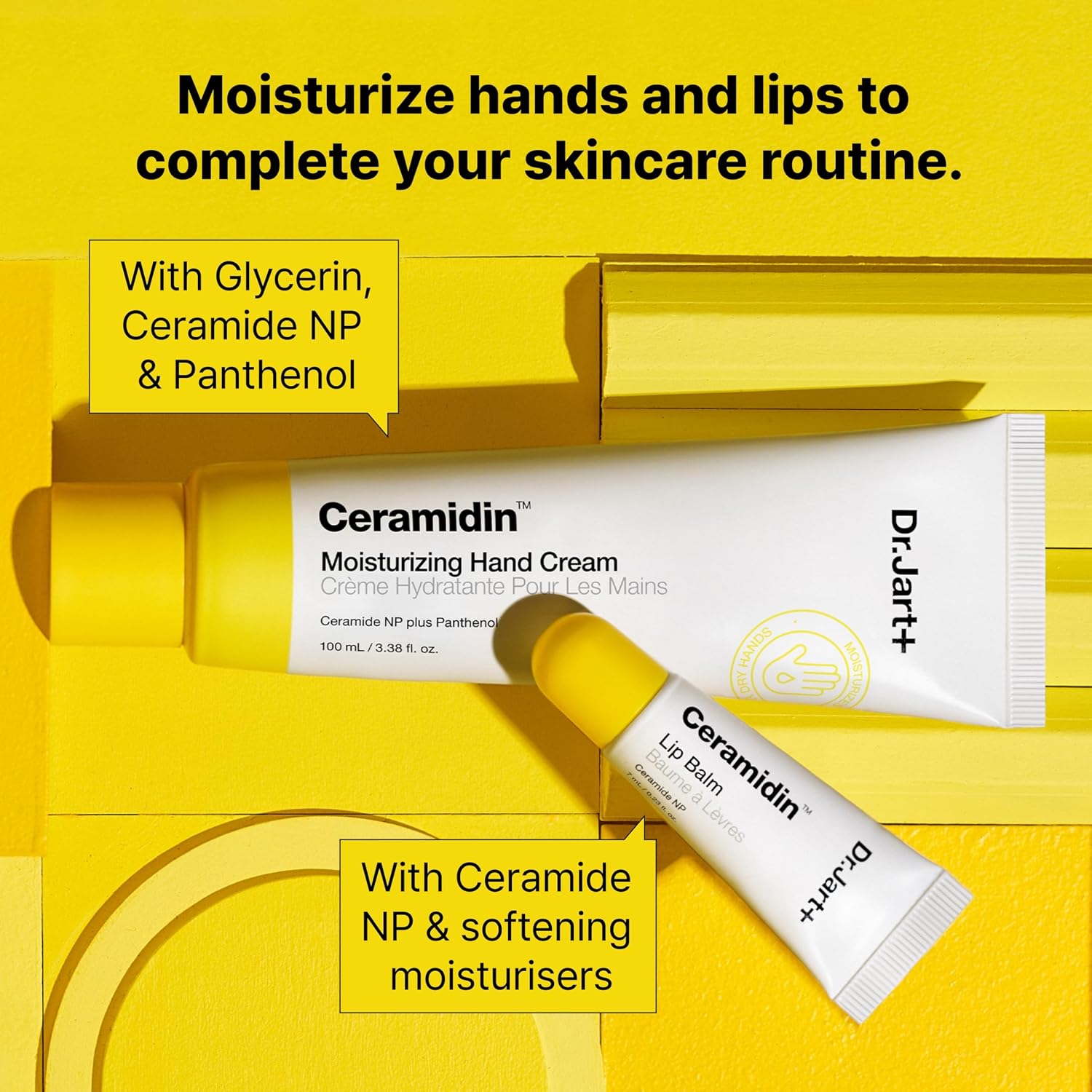 Thumbnail 4 de Dr.Jart+ Ceramidin Hand Cream for Dry Hands (100 ml): Ceramides + Panthenol