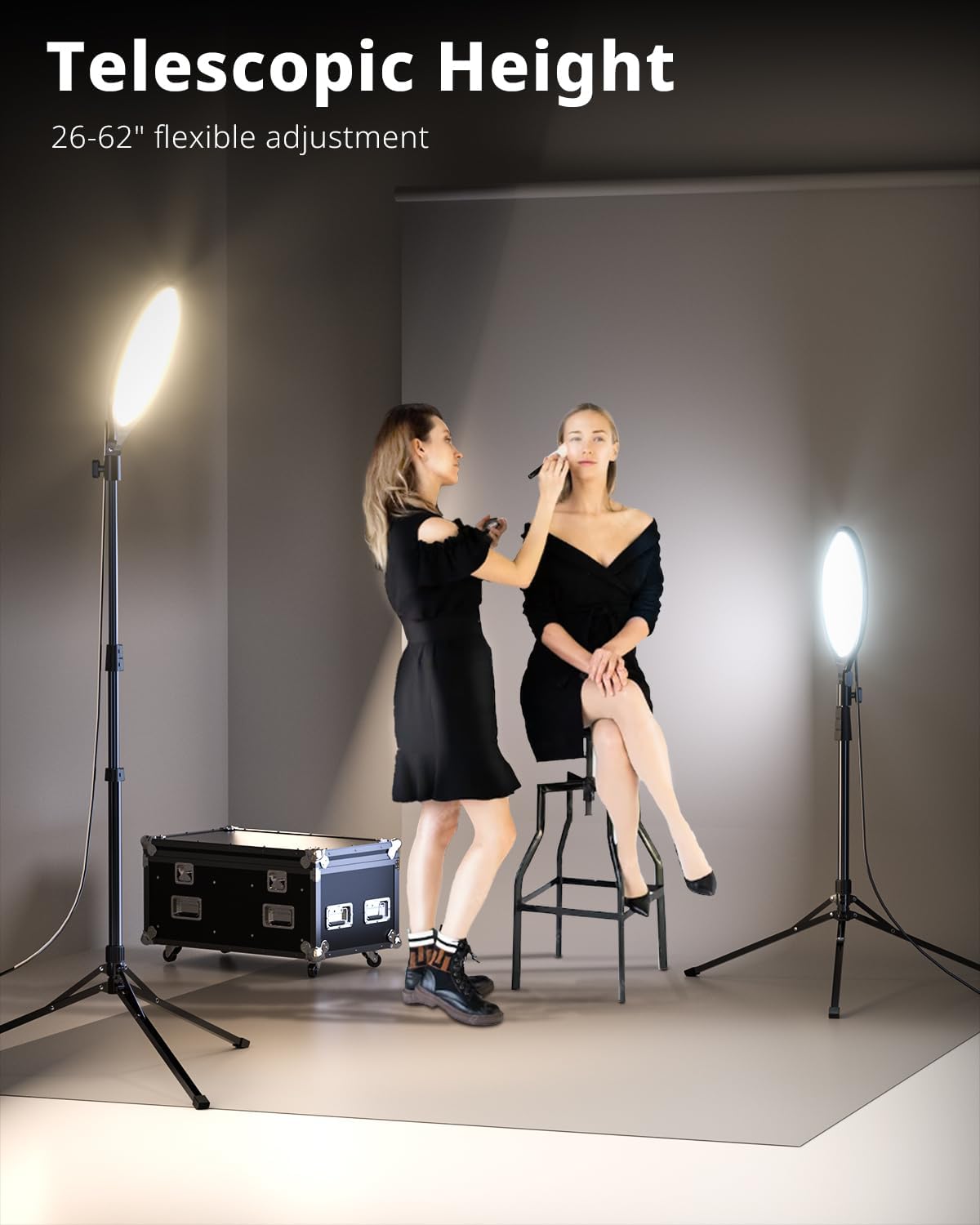 Thumbnail 4 de UBeesize 10" LED Light Ring with 62" Tripod