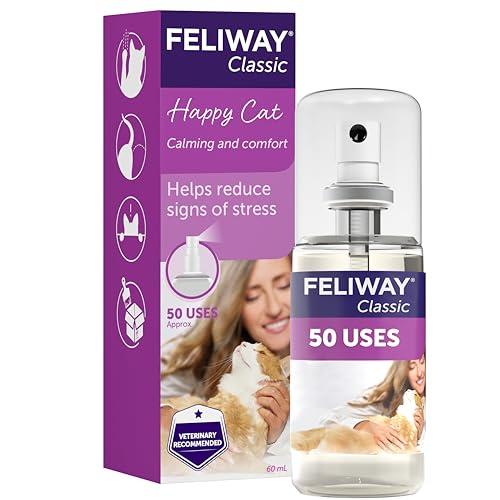 Detalle de Feliway Classic Cat Calming Odourless Spray, 60ml