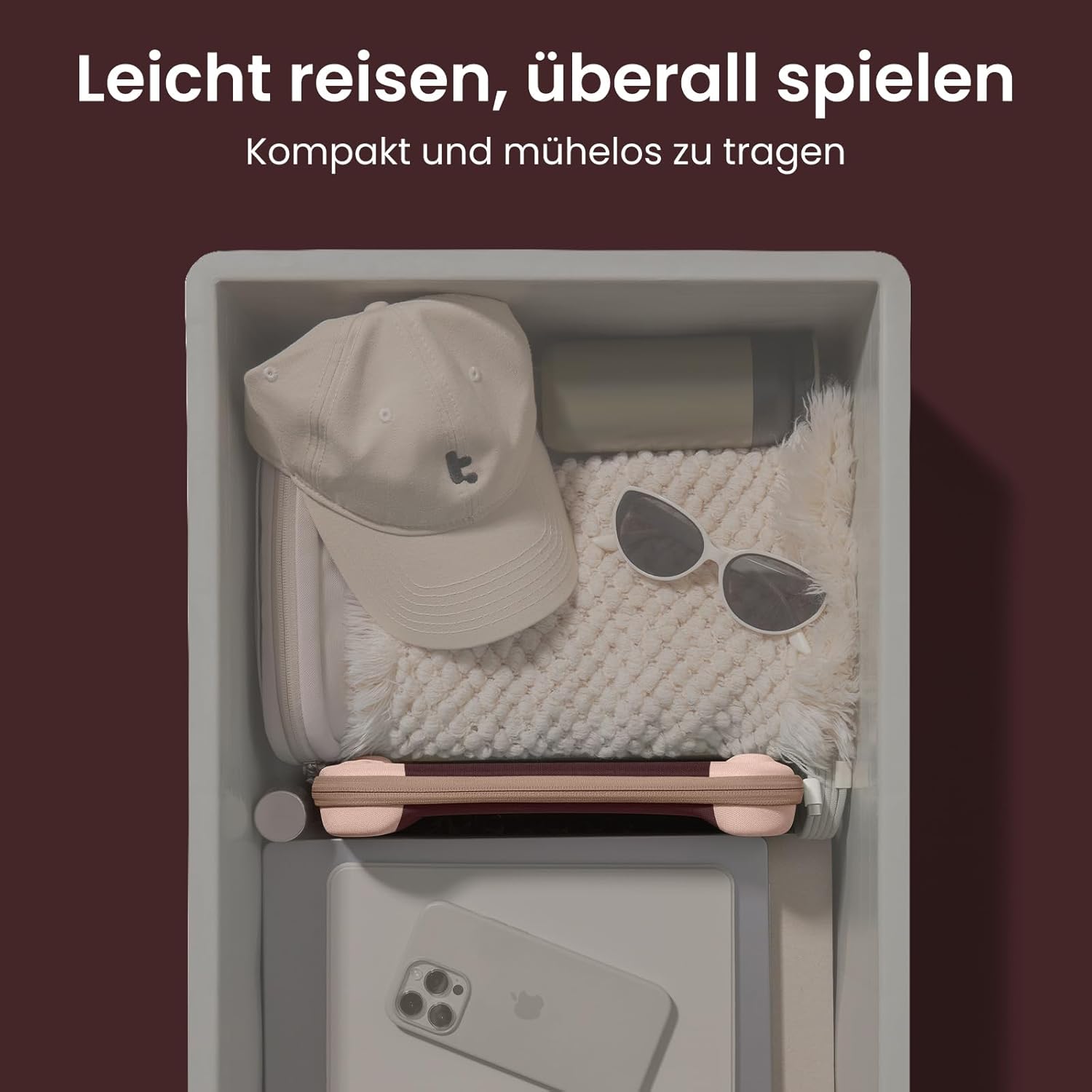 Thumbnail 6 de tomtoc Slim Tasche für Nintendo Switch 2 (2025) – ultradünne Filz-Carry-Case mit Hartschale und Schutz