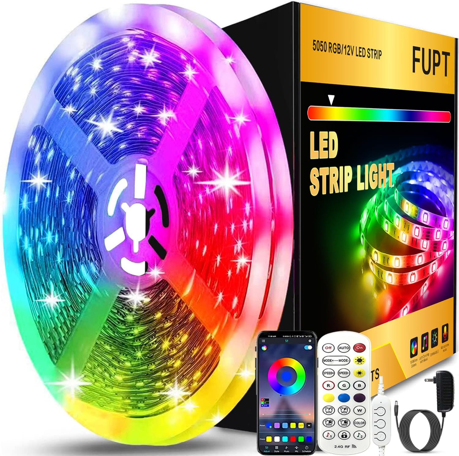 Detalle de FUPT LED Strip 20M RGB