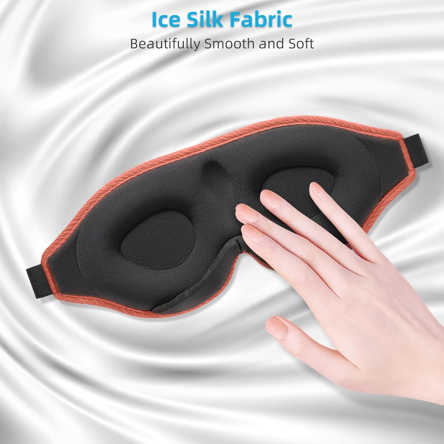 Thumbnail 5 de Trilancer 3D Sleep Mask (Orange) with 2-Year Replacement Plan