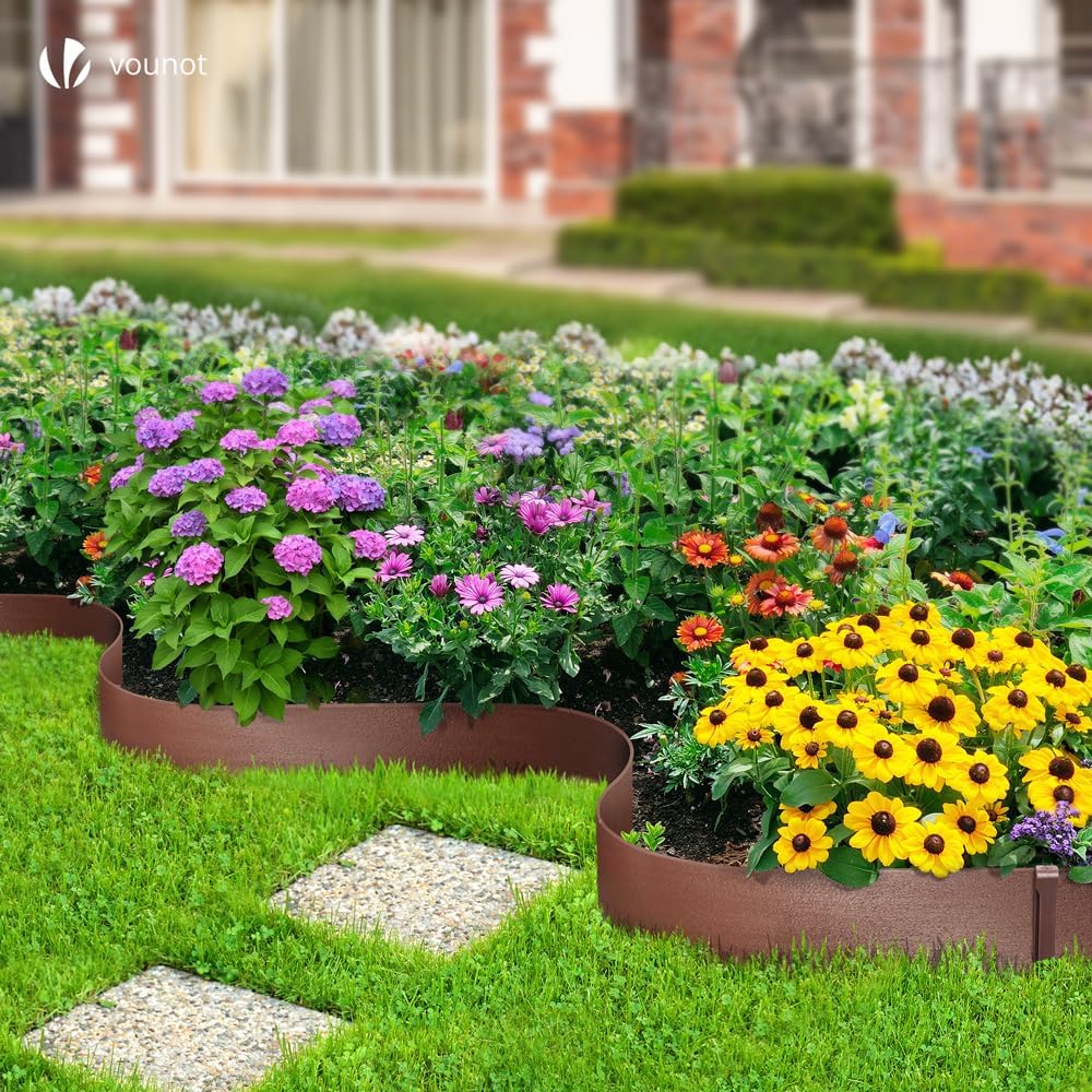Detalle 2 de VOUNOT Bordo Giardino Flessibile 20 m 13 cm