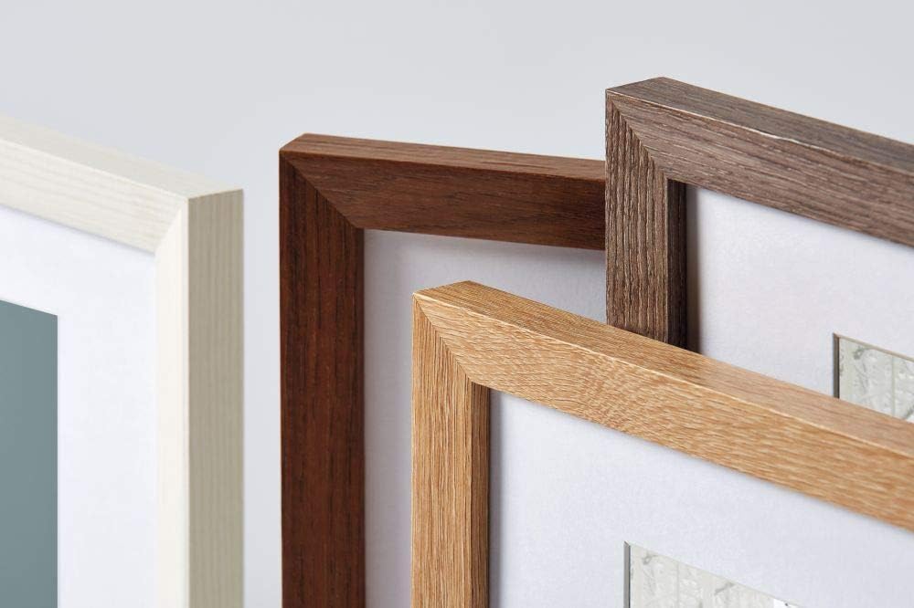 Thumbnail 1 de walther design Cadre Photo Chêne Clair 30 x 30 cm avec Passe-Partout – Cadre en Bois Fiorito EF330E