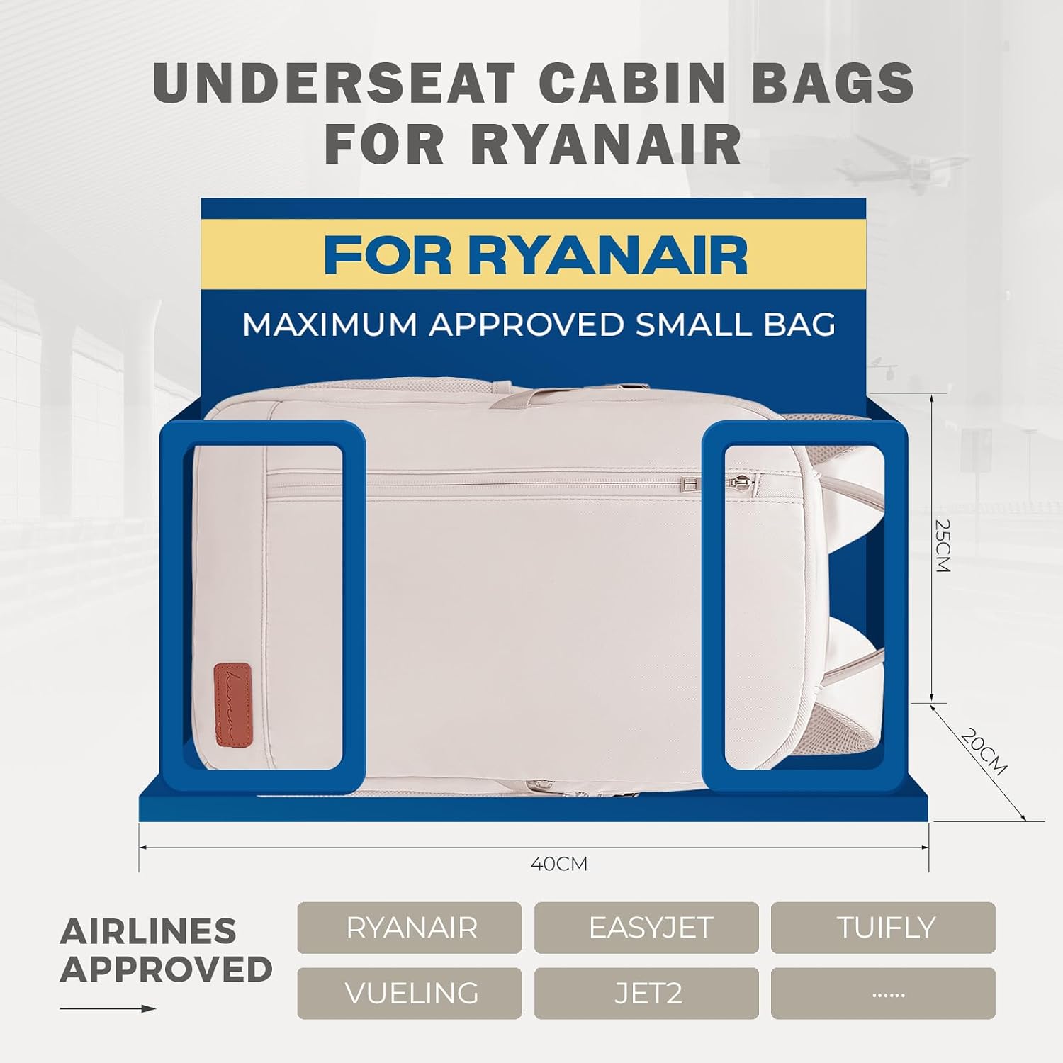 Detalle de VMIKIV Easyjet Cabin Bag 45x36x20 30L