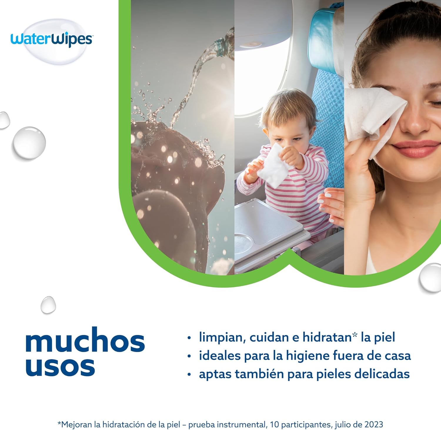 Thumbnail 4 de WaterWipes Sensitive+ 360 toallitas