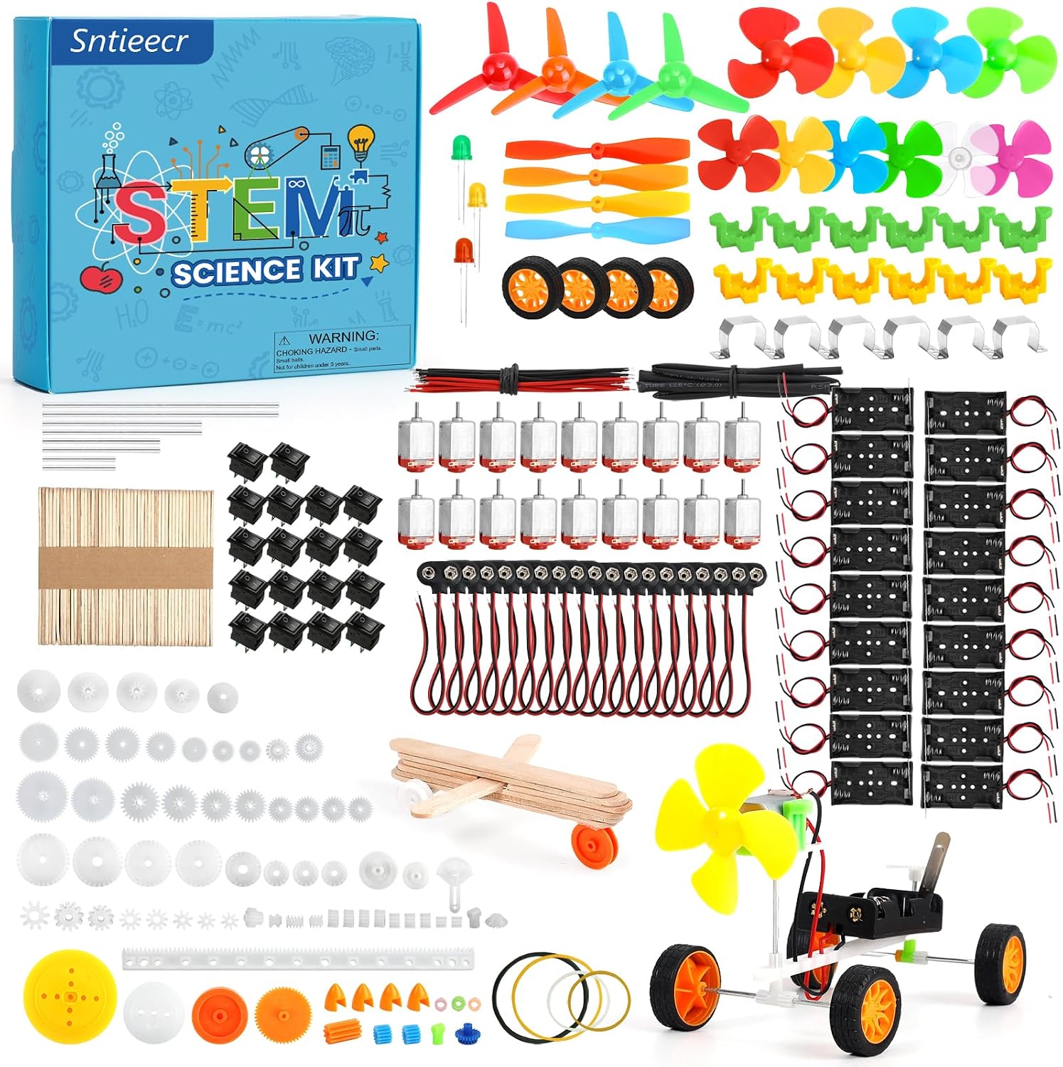 Detalle de Sntieecr DC Motor Kit 276PCS
