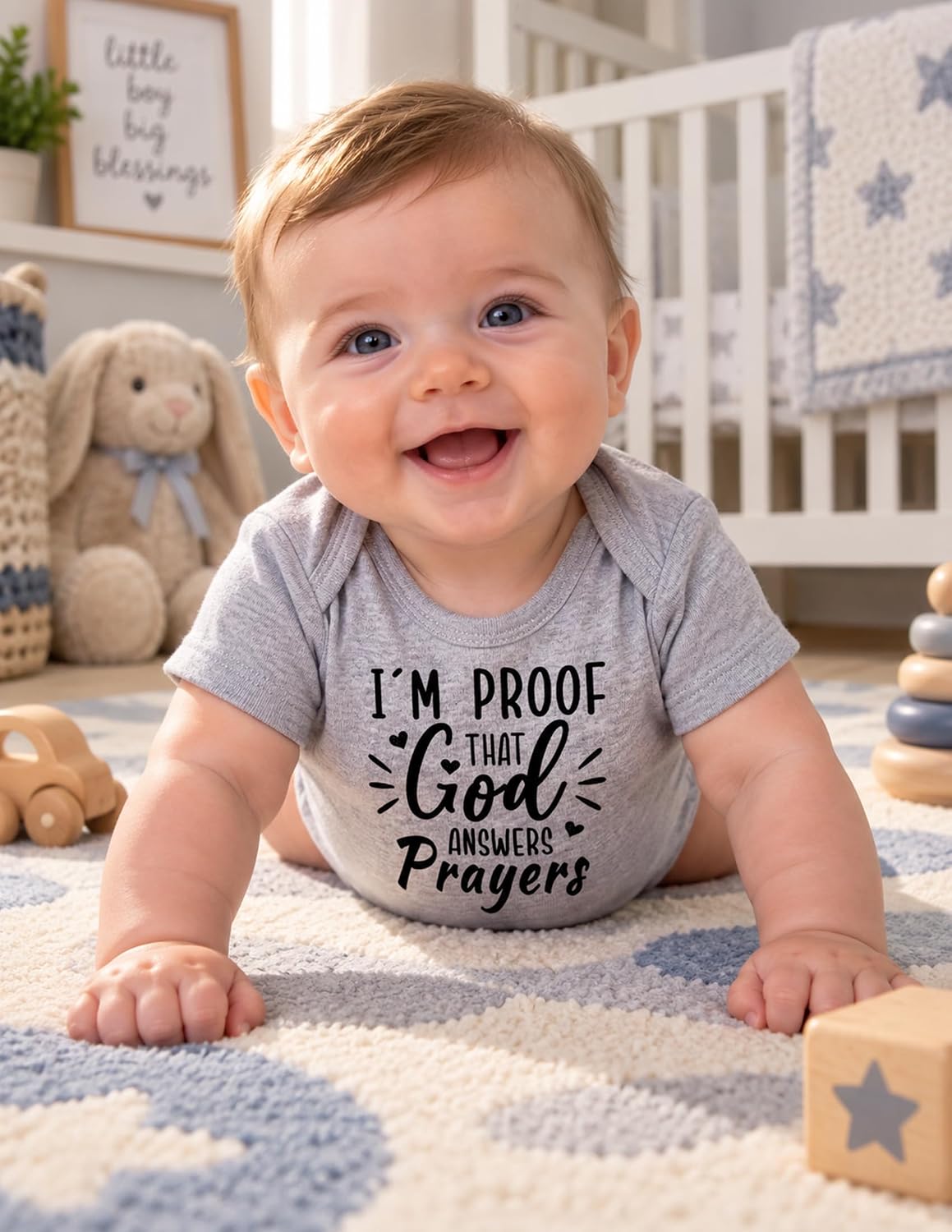 Detalle de RAISEVERN Baby Bodysuit Cotton