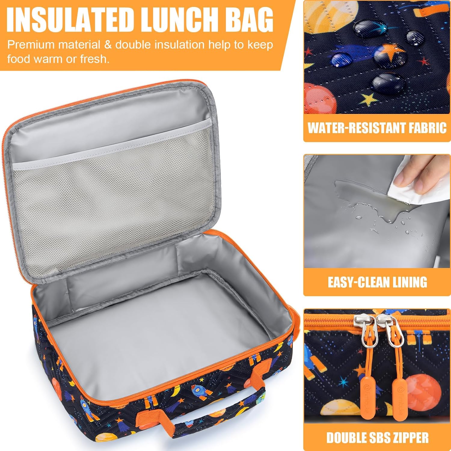 Thumbnail 5 de Fimibuke Kids Bento Lunch Box 4‑Compartment 🍱