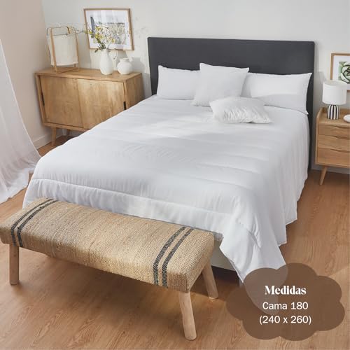 Detalle de Pikolin Home - Edredón Nórdico Otoño-Inverno 300gr 🌿 Ideal Cama 180