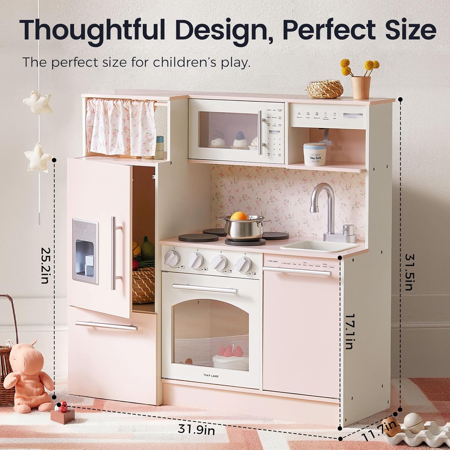 Thumbnail 5 de Tiny Land Play Kitchen for Kids 3+