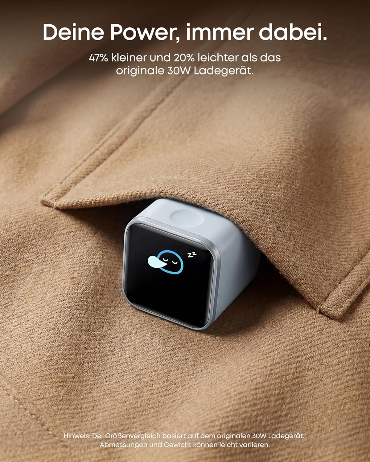 Thumbnail 4 de Anker Smart Ladegerät Nano 45 W mit Display, intelligenter iPhone-Erkennung und Pflege-Modus