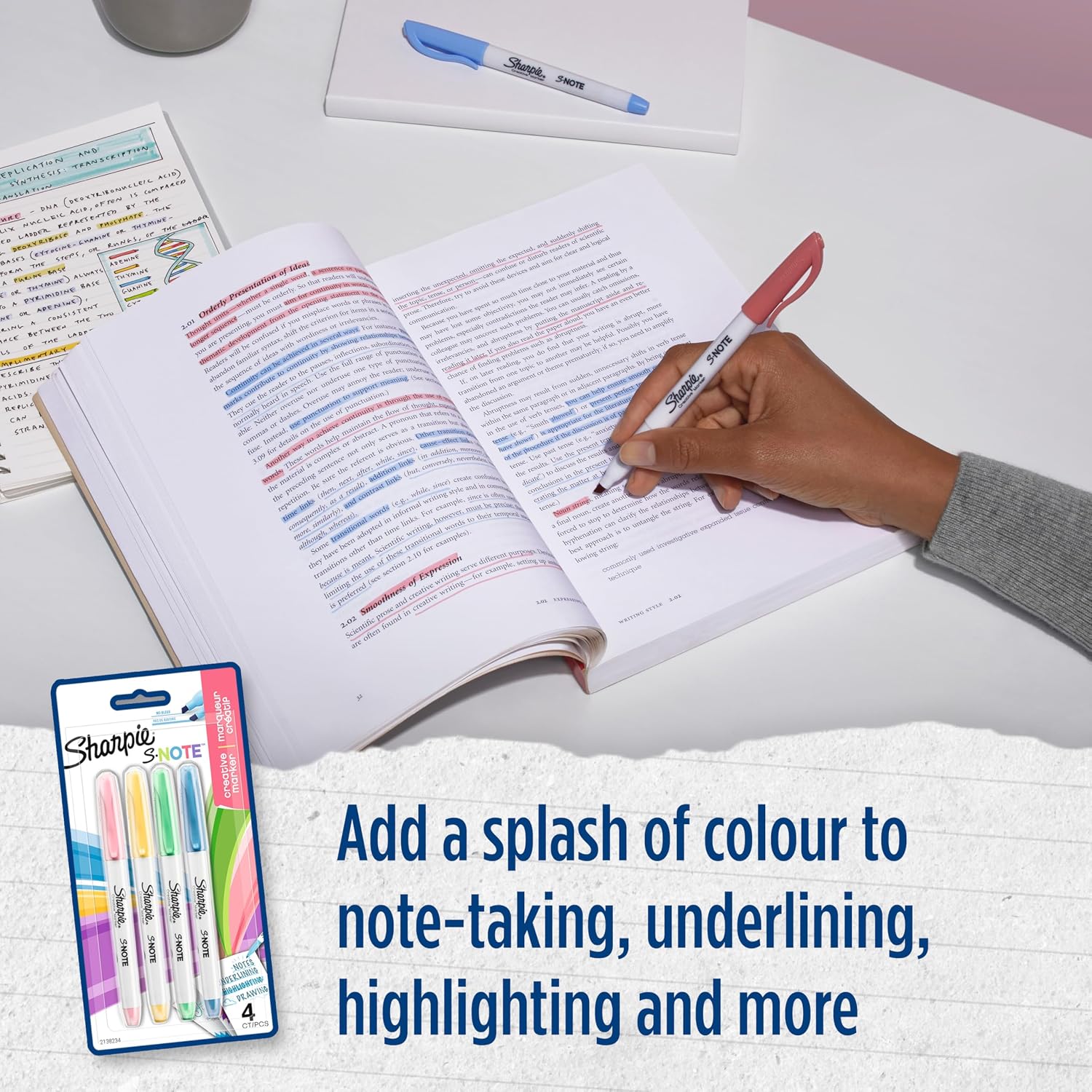 Detalle de Paper Mate & Sharpie Pens Set: 26‑Count Stationery Kit for School and Office