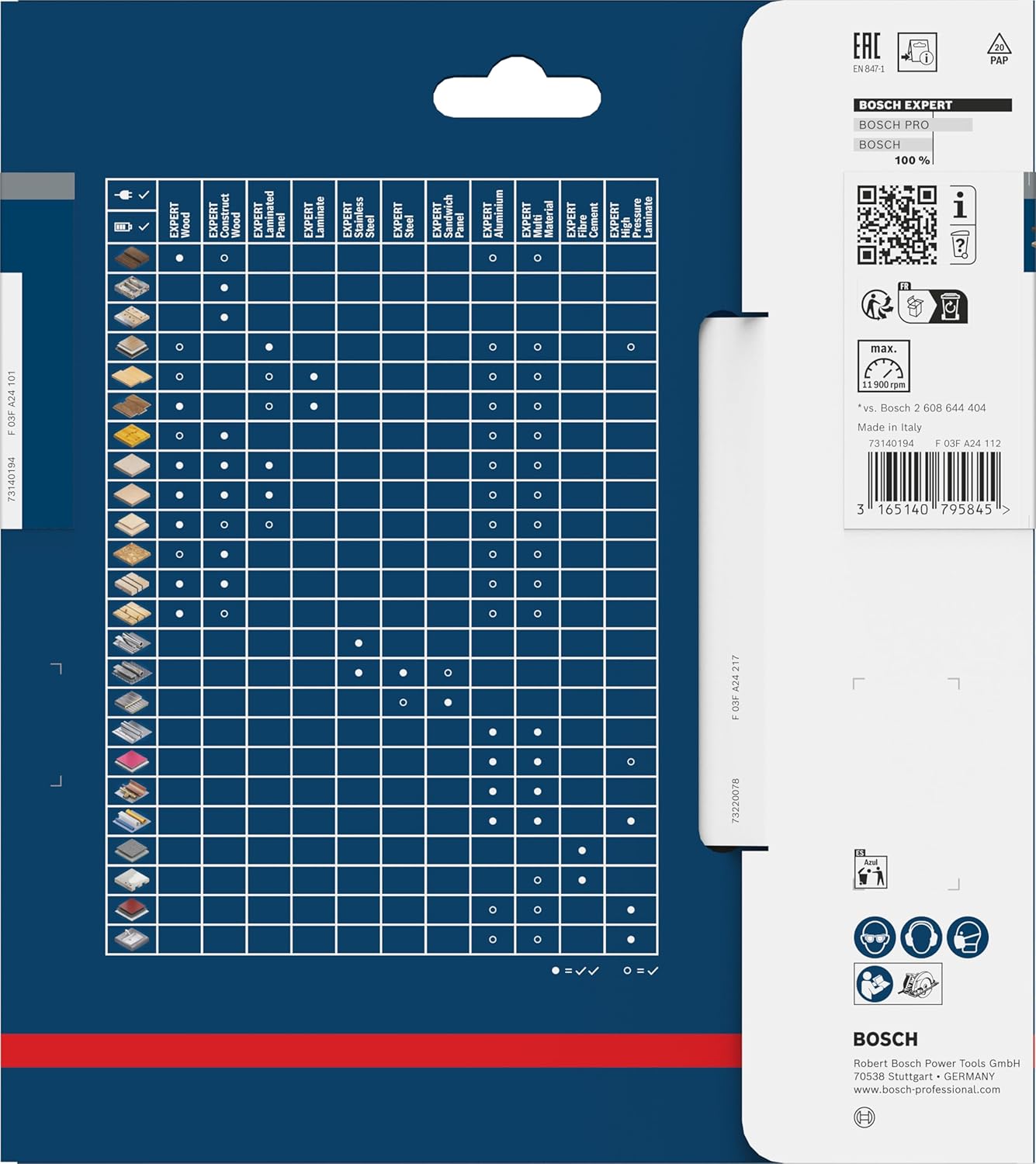 Thumbnail 3 de Lame de scie circulaire filaire Bosch EXPERT Wood (chantier) – Carbide Technology, T48