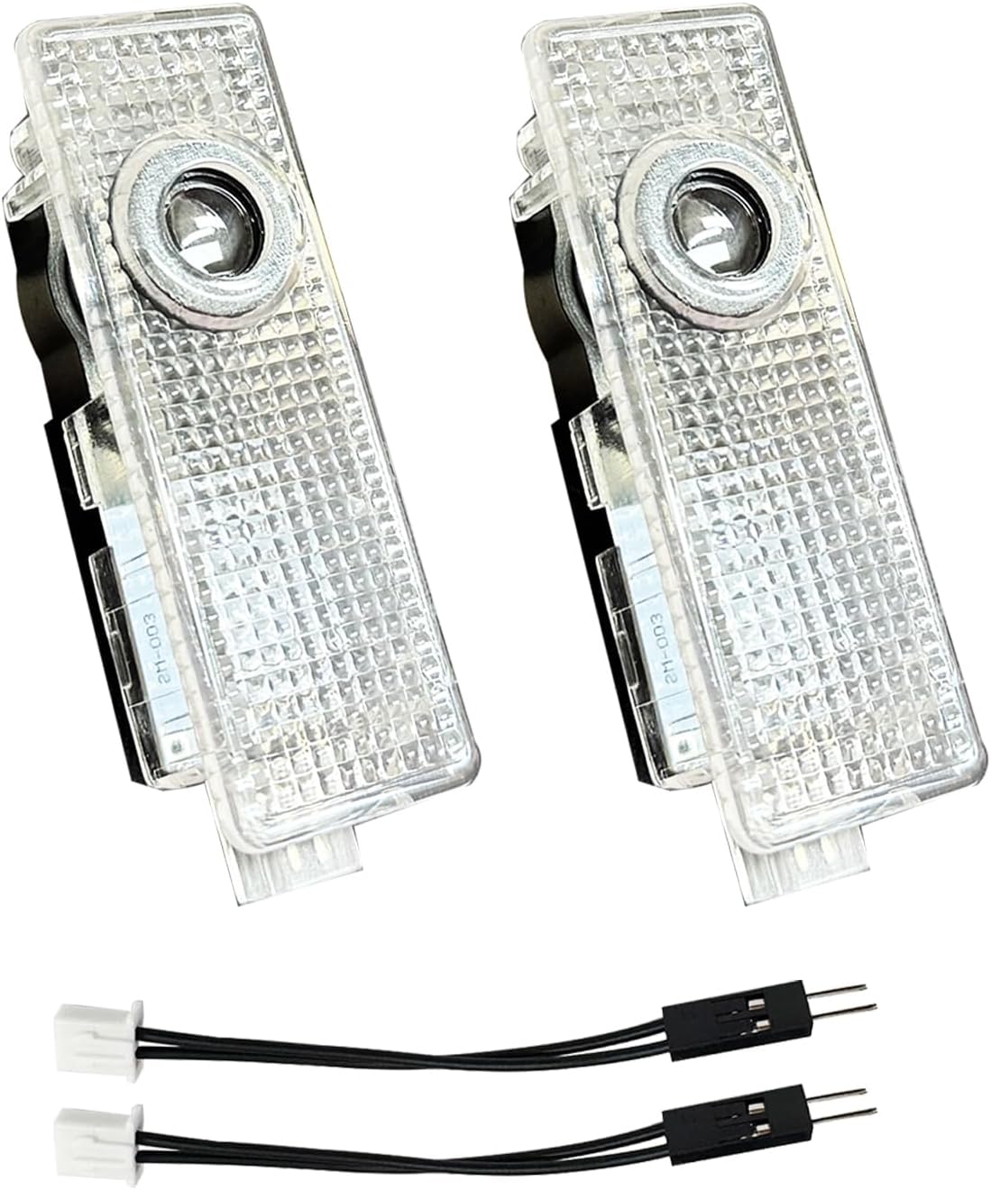 Detalle de Krewua 2er-Set Türlichter mit HD-LED-Projektion „Welcome Lights“ für austauschbare BMW-Modelle