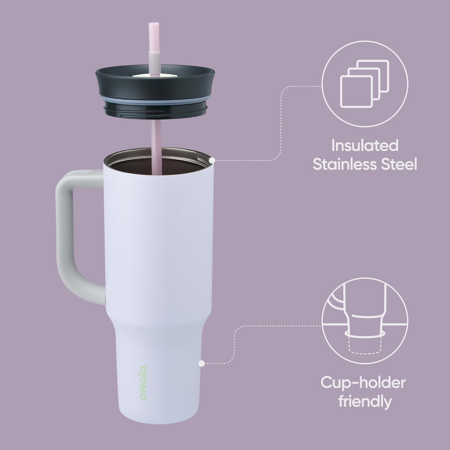Thumbnail 1 de Owala 1185ml triple layer insulated tumbler