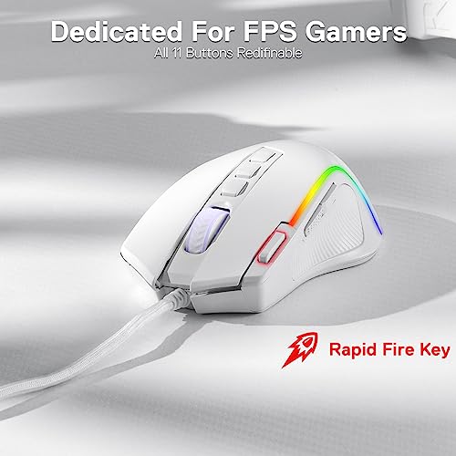 Thumbnail 2 de Redragon M612 Predator RGB 🖱️ Ratón gaming con 8000 DPI y 11 botones