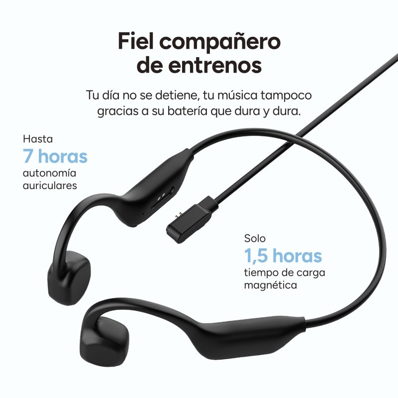 Thumbnail 2 de ksix Astro 2 auriculares conducción ósea 7 h