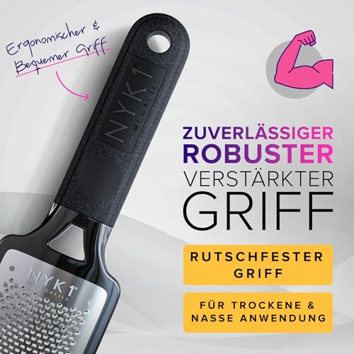 Detalle 2 de NYK1 ULTIMATIVE Hornhautfeile Hornhautentferner für Fußpflege • Groß