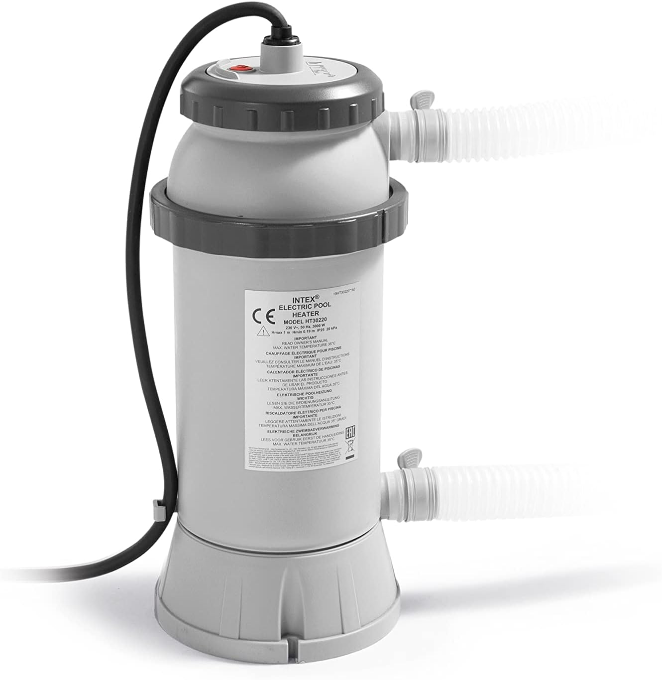 Intex rechauffeur 3 kW pour piscine jusqu'à 12 m³