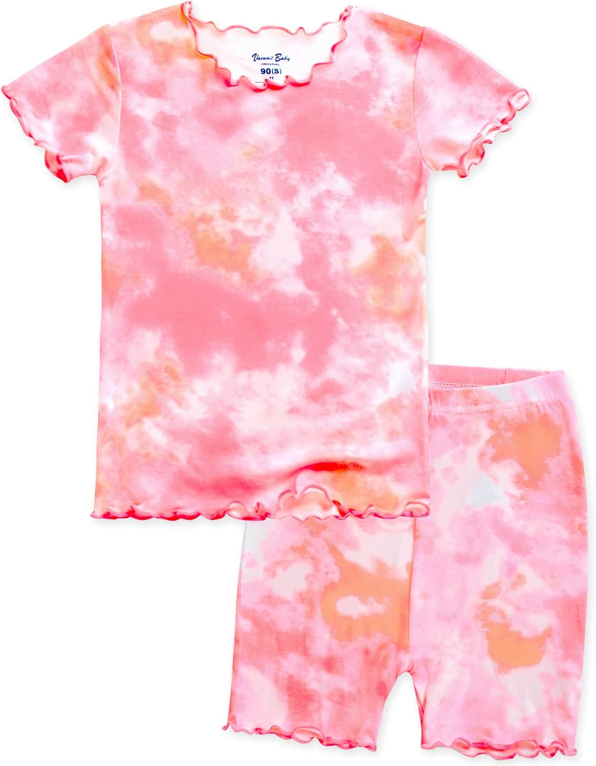 Thumbnail 6 de VAENAIT BABY Tie-Dye Bamboo Pajama Set (2pcs) for Infants to 12Y