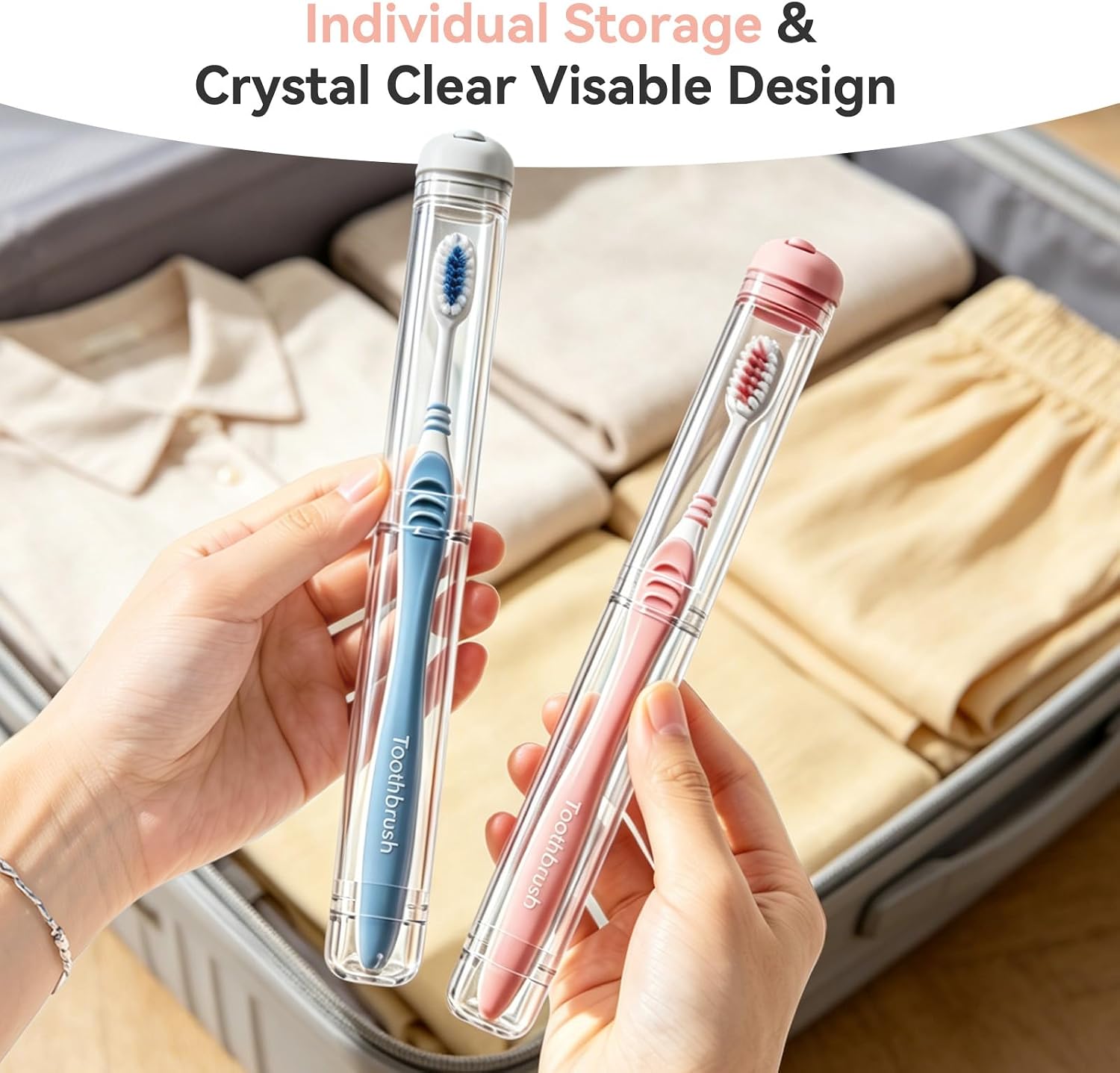 Detalle 2 de MOPMS Toothbrush Travel Case