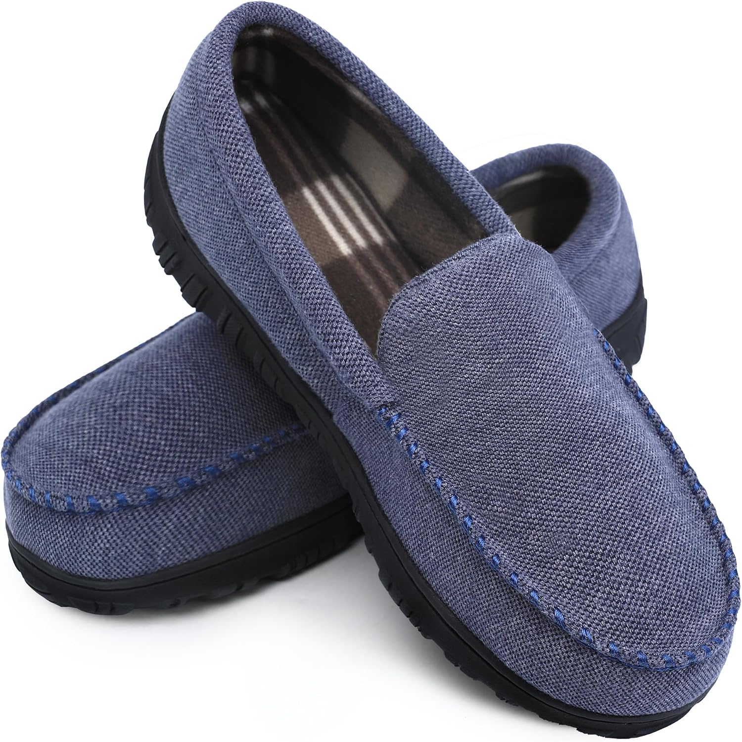 Thumbnail 4 de ShoesLocker Men's Microsuede Slippers 🚶