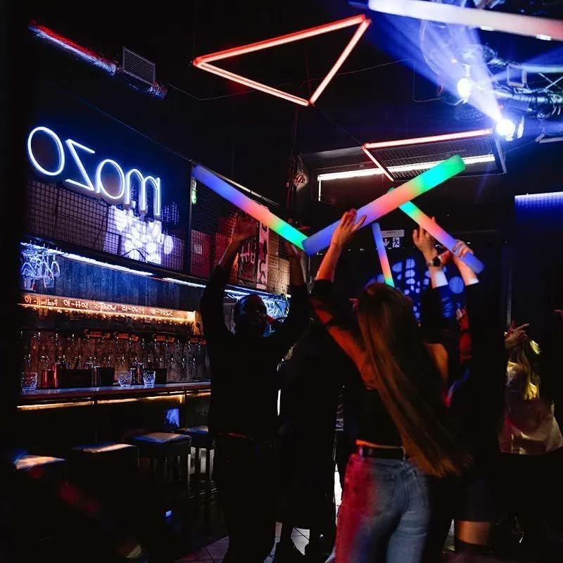 Thumbnail 5 de 50PCS LED Foam Glow Sticks Bulk — Party Favors 🎉