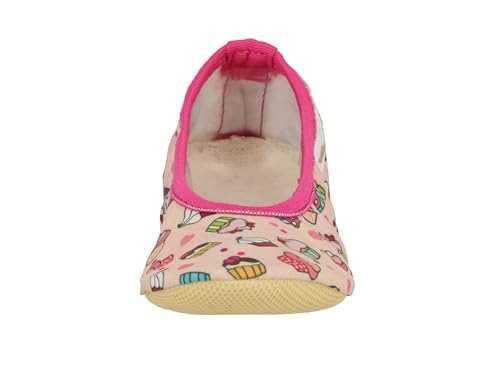 Detalle de Lico Unisex Kinder G1 Gymnastikschuhe Rosa Pink, Gr. 32 EU – Rutschfeste Sohle, Flexibel, Komfortabel