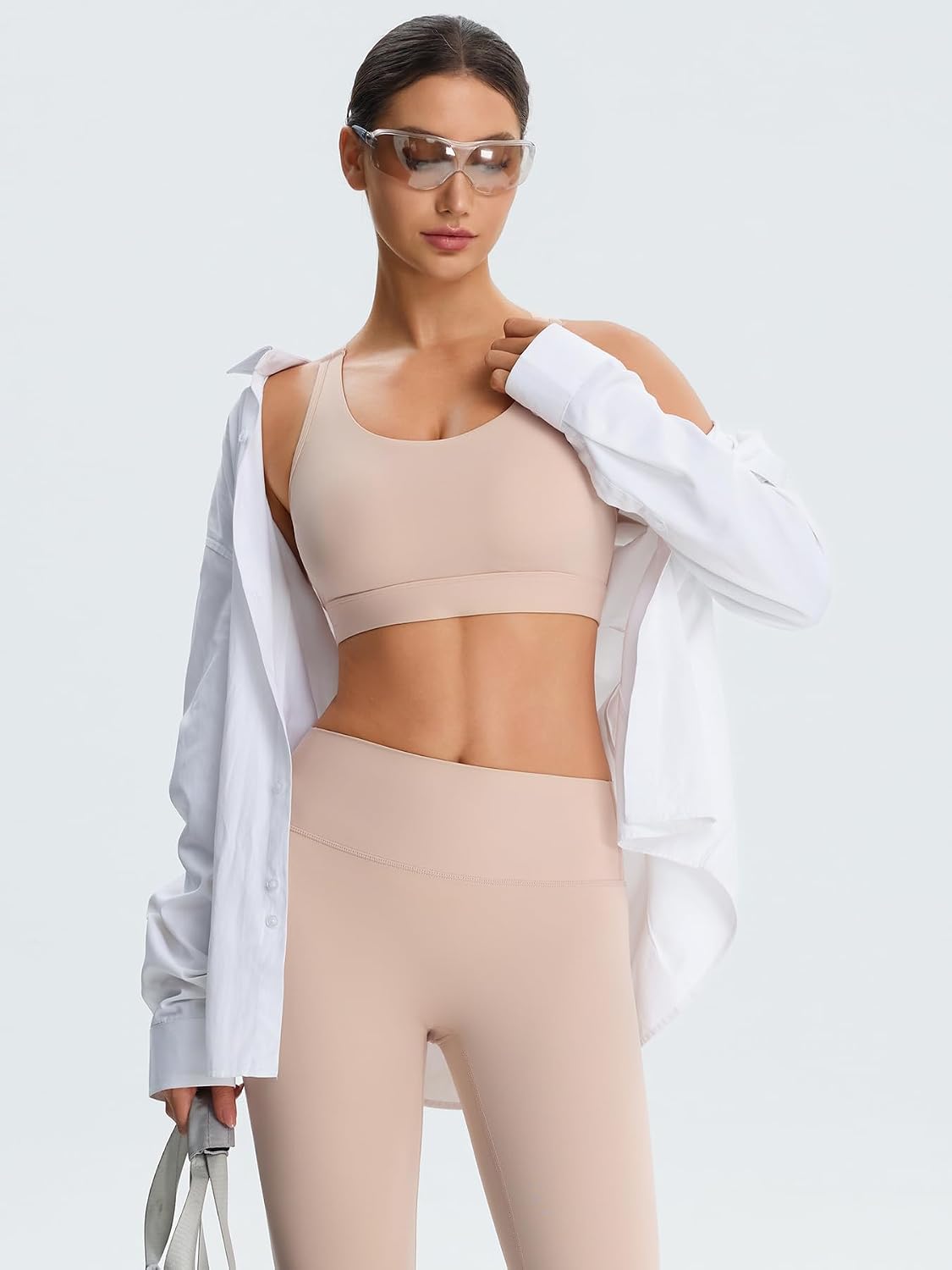 Thumbnail 4 de BYAWAY High Impact Sports Bra for Women with Moulded Cups and Adjustable Straps