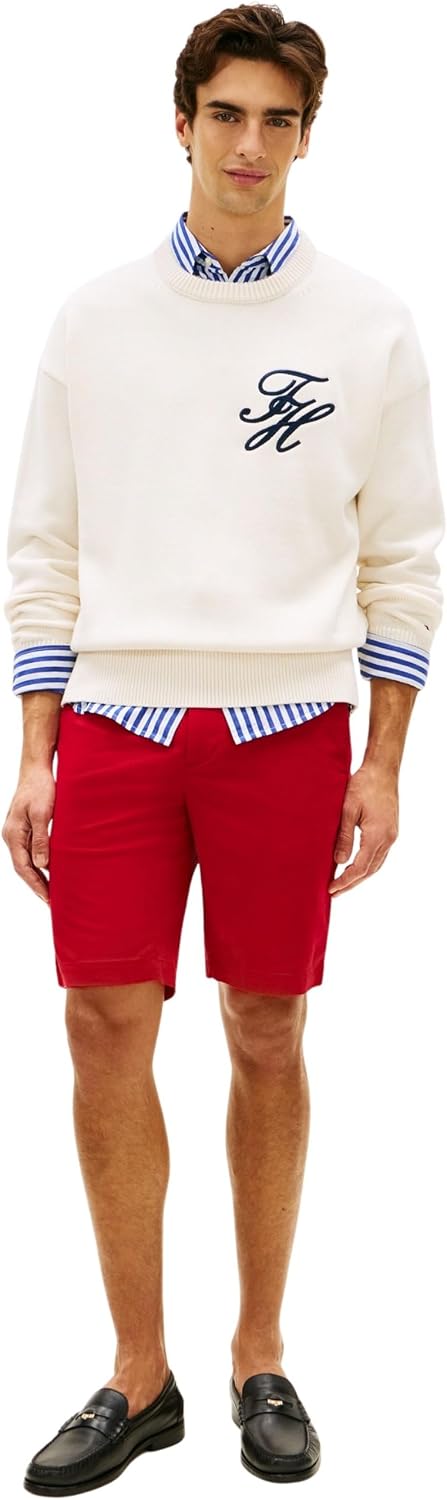 Detalle 2 de Tommy Hilfiger Altri Pantaloncini Uomo — stile essenziale e sostenibilità