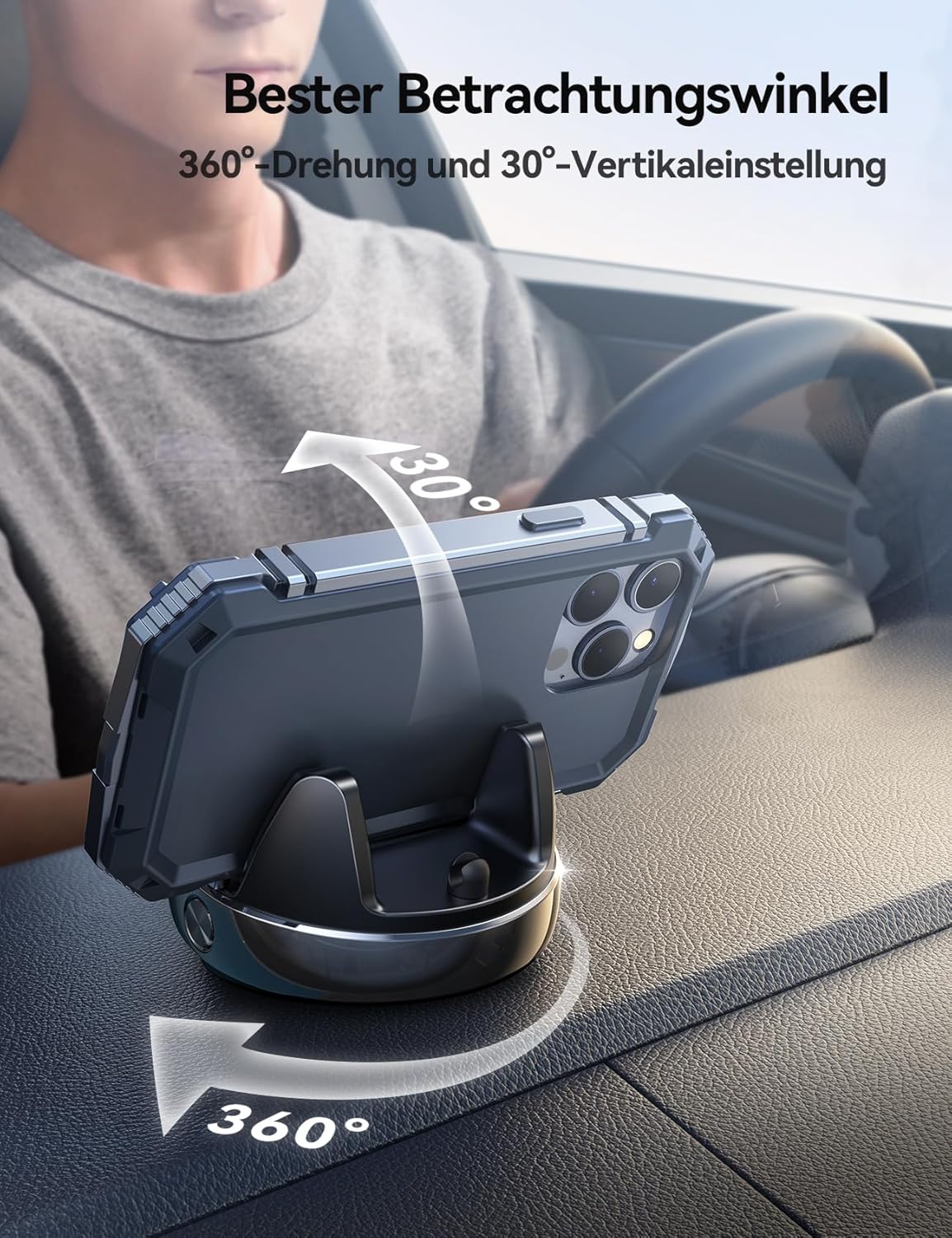 Thumbnail 1 de JOYROOM Handyhalterung Auto Armaturenbrett 360°
