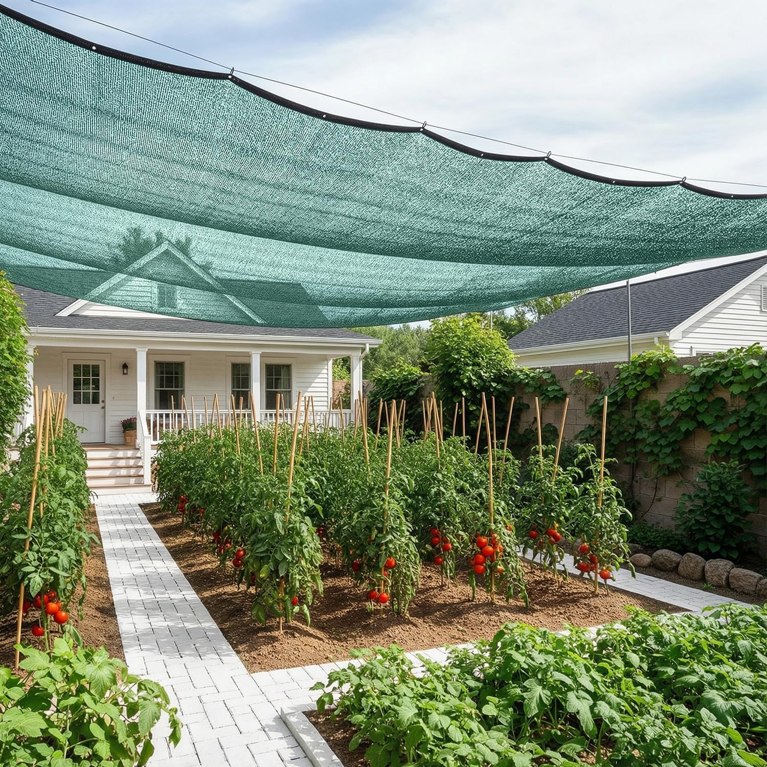 Detalle de SUNNY GUARD Sun Shade Cloth 12 x 20 FT