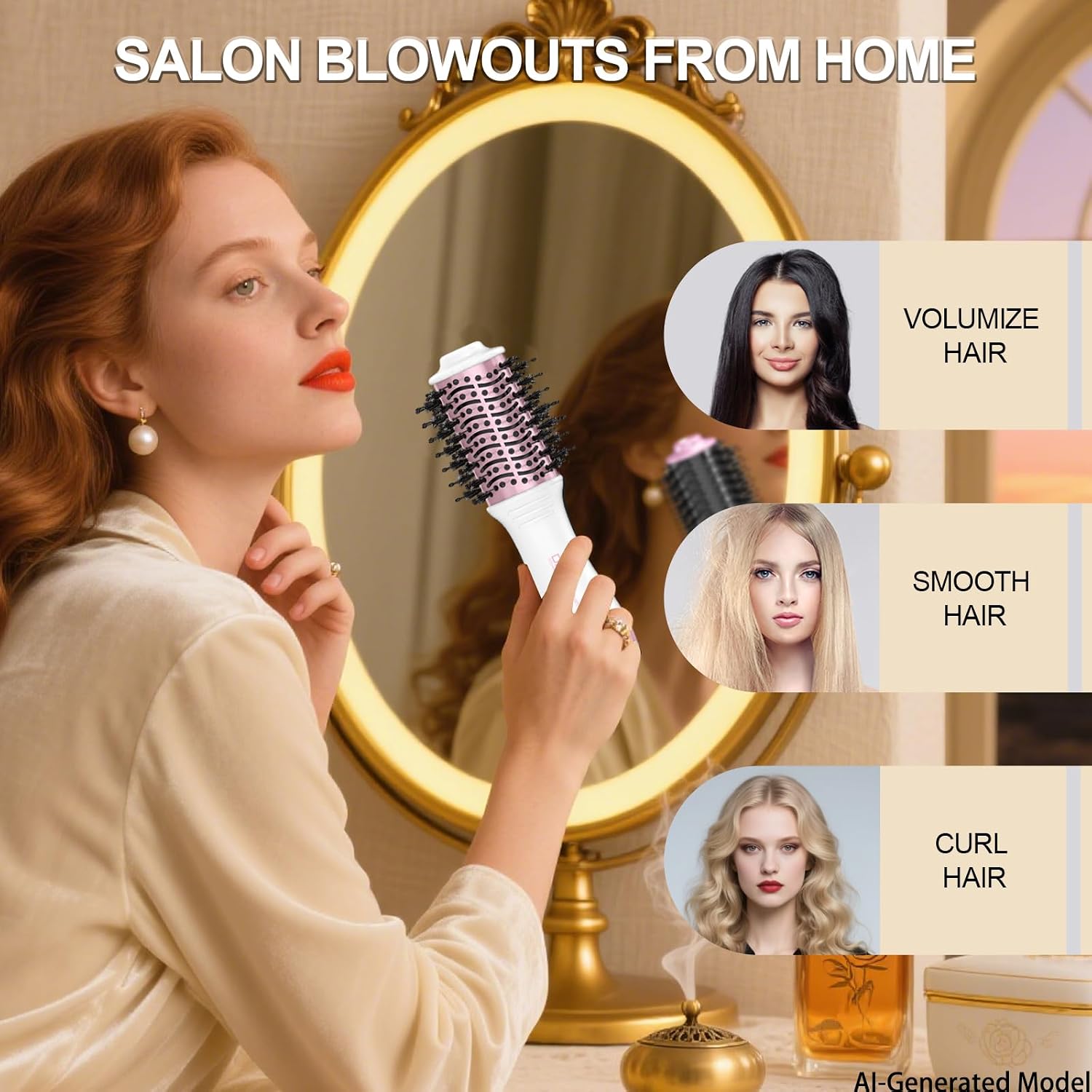 Thumbnail 5 de DAN Auto Dual Voltage Hair Dryer Brush 2in 🌬