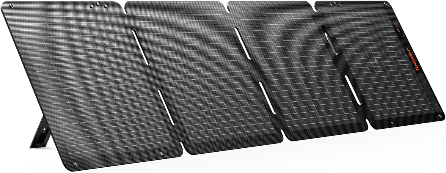 Detalle de Jackery SolarSaga 100W Air Solar Panel: Ultra-Light, Bifacial Power for Off-Grid Adventures