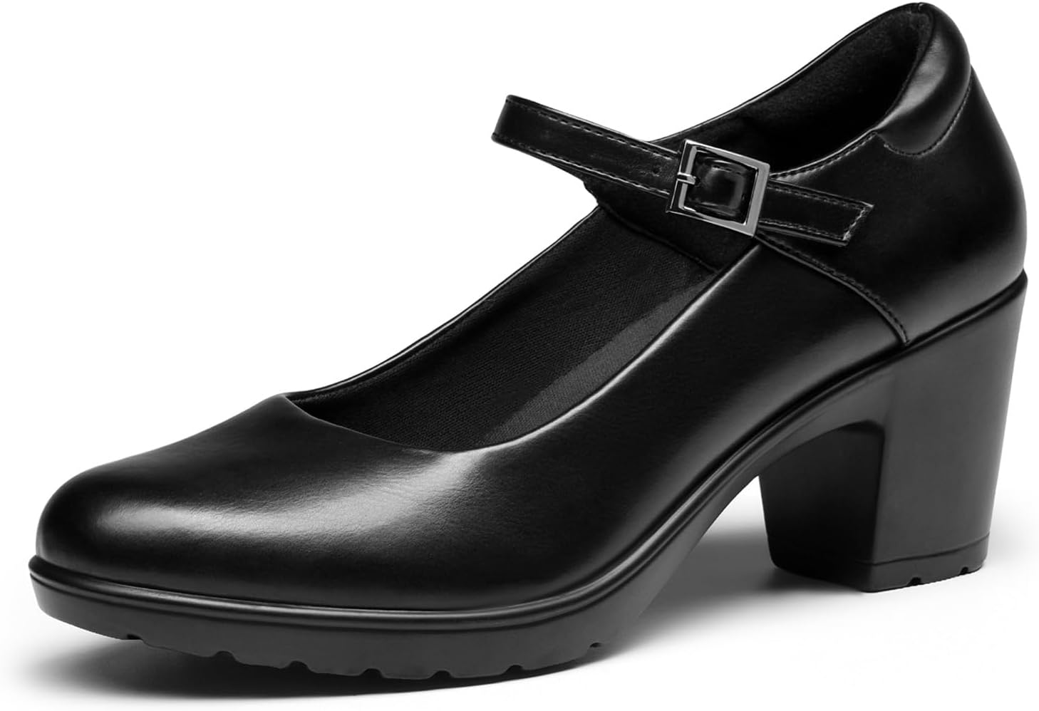 Detalle de DREAM PAIRS EDENIA 2.8" Mary Jane Block Heels đ