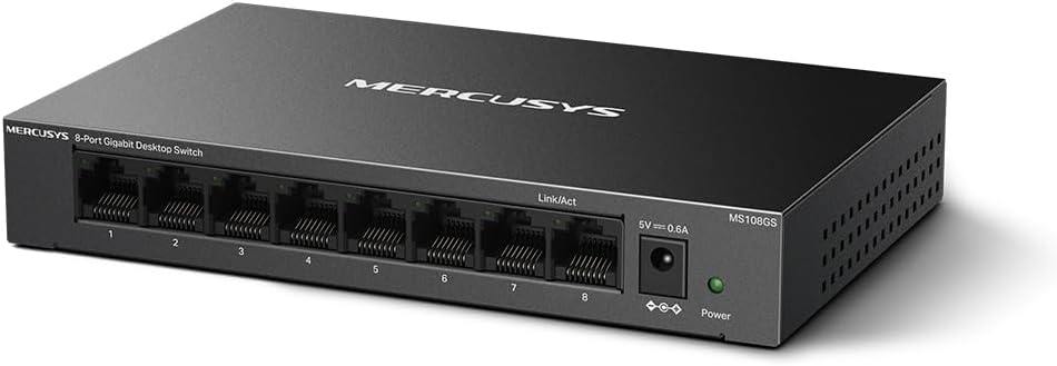 Thumbnail 1 de TP-Link Mercusys MS108GS Switch Ethernet 8 porte Gigabit 📡