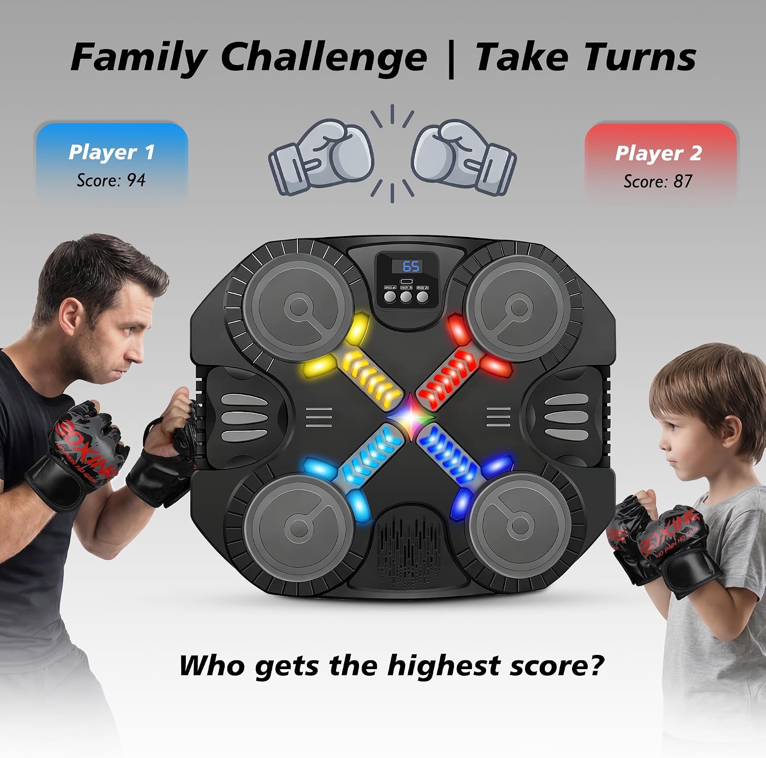 Thumbnail 3 de Music Boxing Machine Wall Mount Target