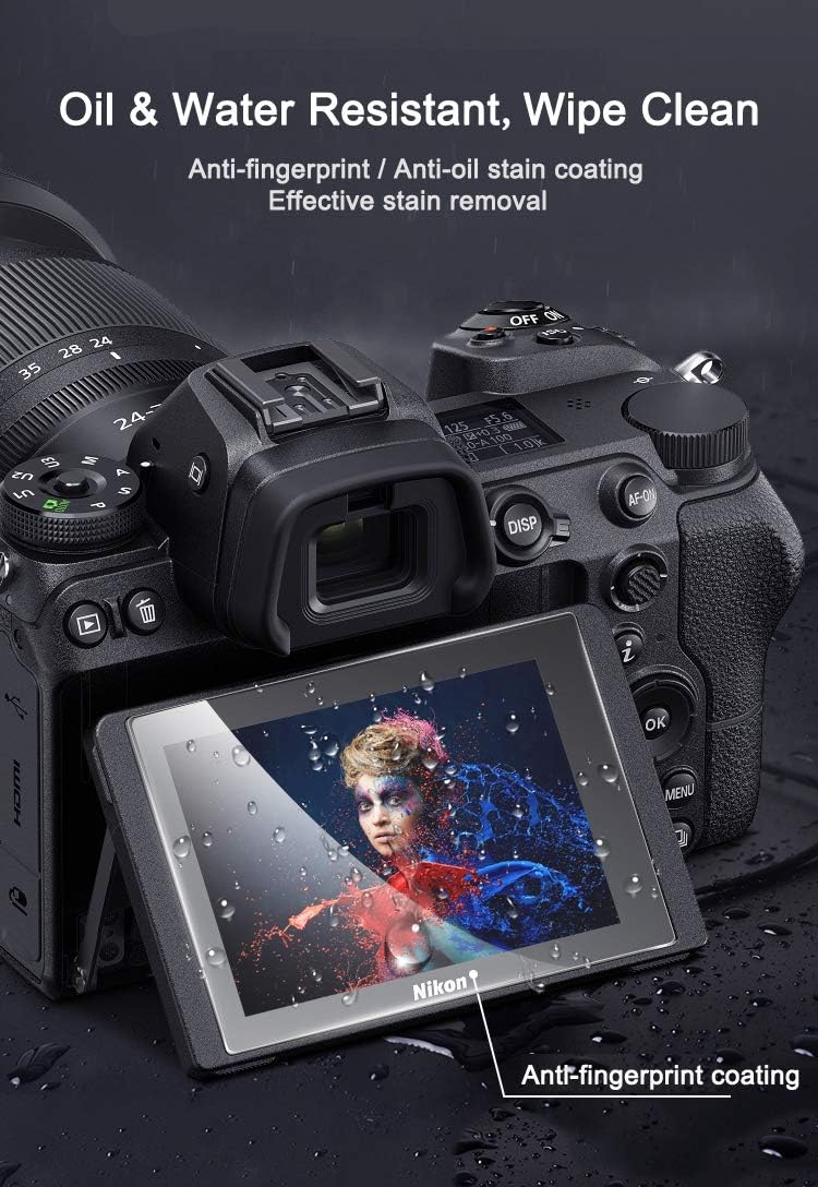 Thumbnail 5 de Z9 Displayschutzfolie aus gehärtetem Glas für Nikon Z9/Z7/Z6/Z5 – 3er‑Pack, blasenfrei