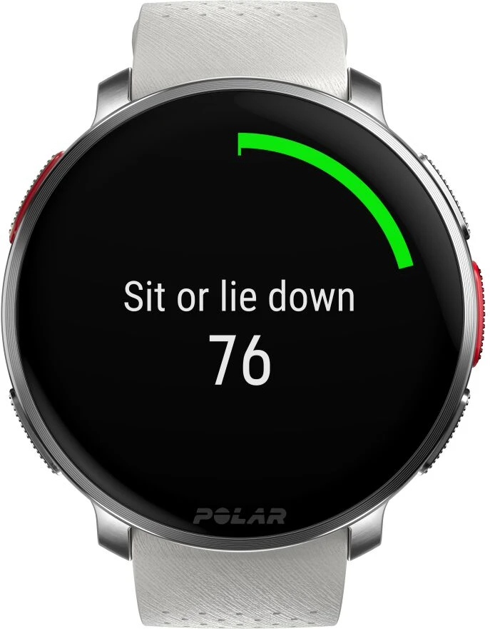 Thumbnail 10 de Polar Vantage V3 Silber/Weiß 47 mm