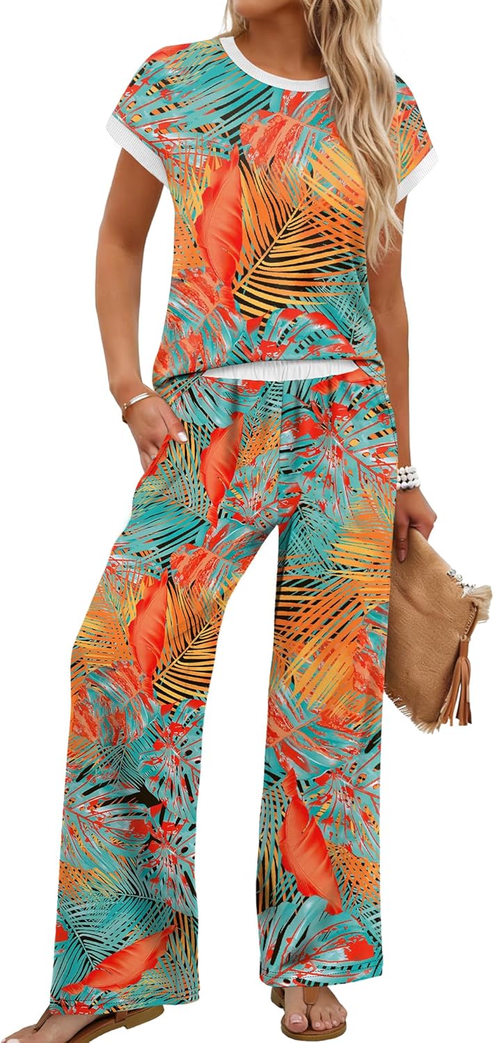 Thumbnail 6 de WIHOLL two-piece lounge set for wide-leg comfort