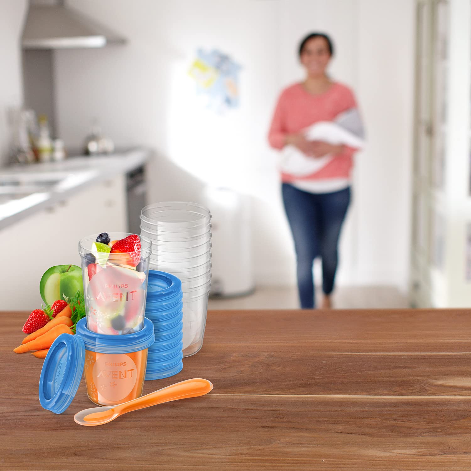 Thumbnail 5 de AVENT SCF721/20 Nahrungs-Mehrwegbecher 20er Pack