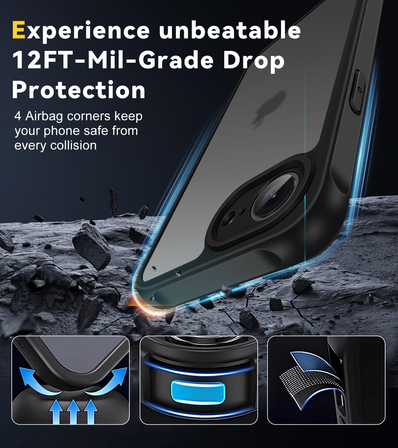 Thumbnail 4 de ivoler 3 in 1 Case for iPhone 16e 6.1 inch