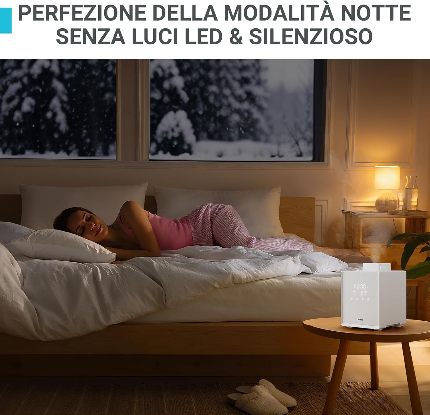 Detalle 1 de Livatro Umidificatore vapore caldo 3 L