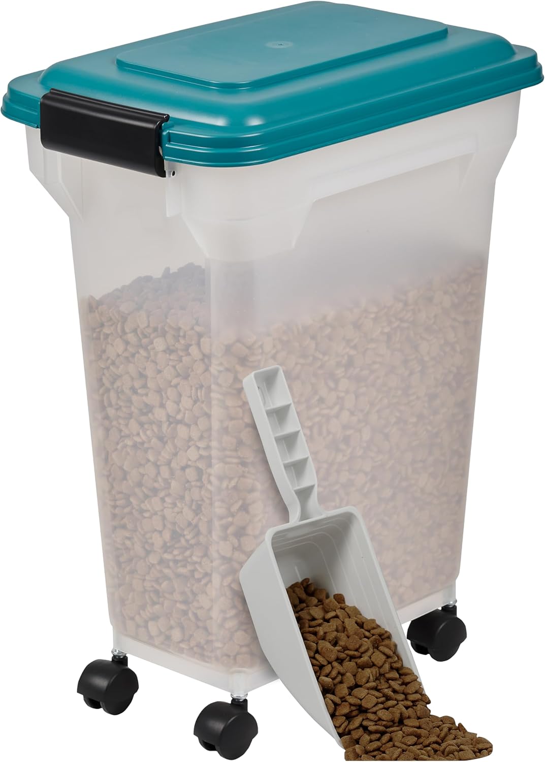 Thumbnail 6 de Iris Ohyama Europe ATS-L, contenitore ermetico per crocchette 45 L / 15 kg con ruote e paletta